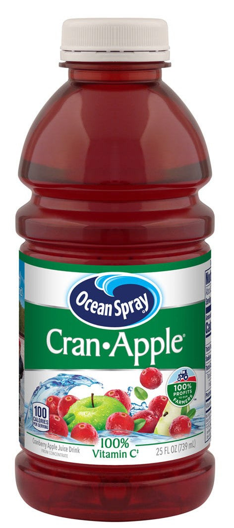 Ocean Spray Cran-Apple Juice, 739mL