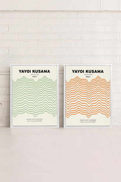 COMBINAISON YAYOI (2 Oeuvres sur toile étirée)