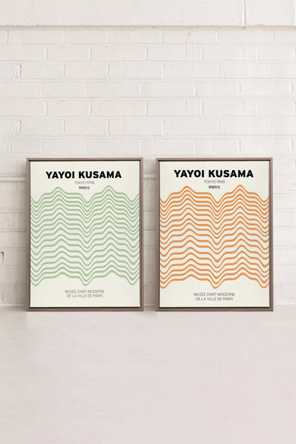 COMBINAISON YAYOI (2 Oeuvres sur toile étirée)