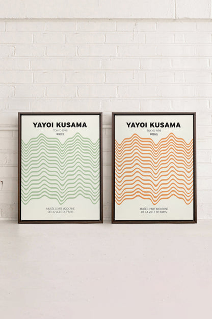 COMBINAISON YAYOI (2 Oeuvres sur toile étirée)