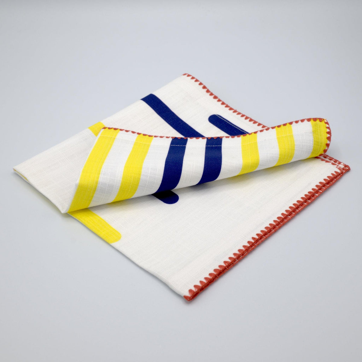 Yellow Piano: Premium Cotton Napkins
