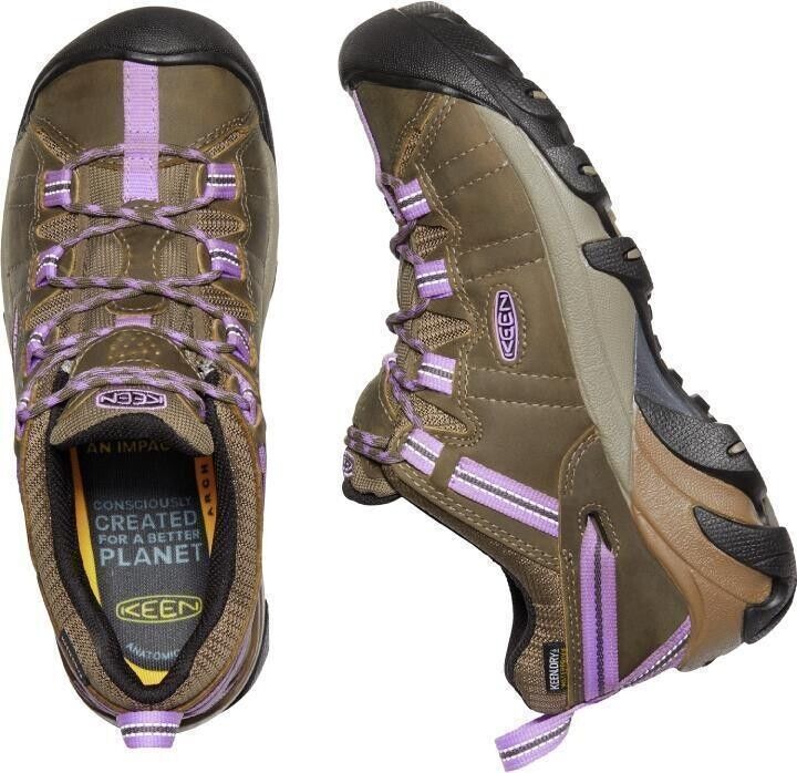 Keen Women's Targhee 2 Low WP Classic Leather Hiking Shoes Size 7 US