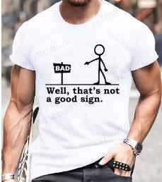 Mens Printed Casual Comfort Short-Sleeve Top