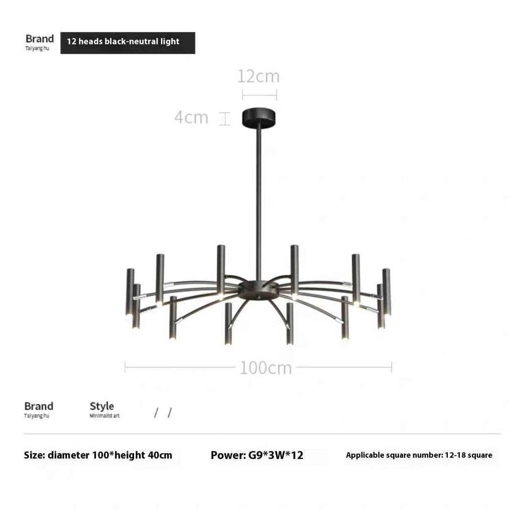 Nordic Style Lamps Simple Modern Net Red Chandelier Minimalist Creative