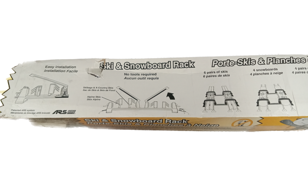 SportRack Ski & Snowboard Carrier Rooftop Rack