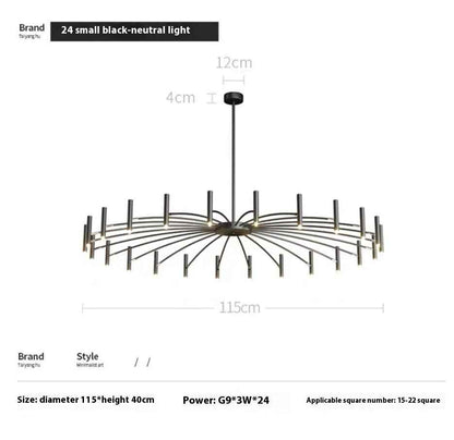 Nordic Style Lamps Simple Modern Net Red Chandelier Minimalist Creative