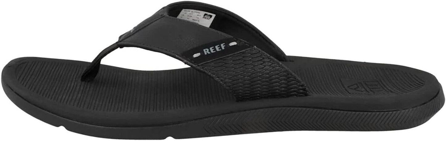 Reef Men's Santa Ana Vegan Leather Flip-Flop Sandals