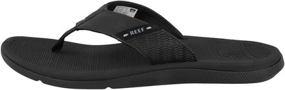 Reef Men's Santa Ana Vegan Leather Flip-Flop Sandals