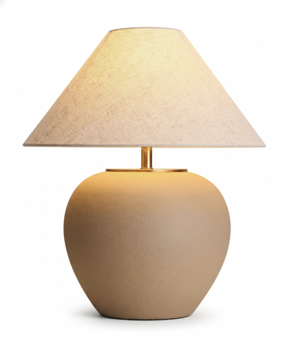 Earthen Vessel Ceramic Table Lamp