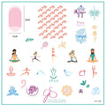 Clear Jelly Stamper - Eat, Sleep, Yoga, Repeat!