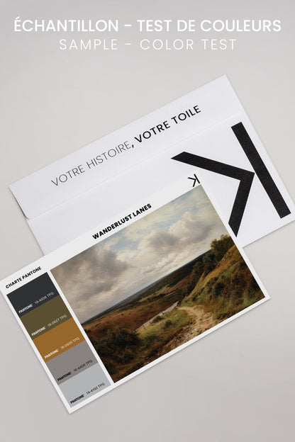 WANDERLUST LANE, Oeuvre sur toile étiré
