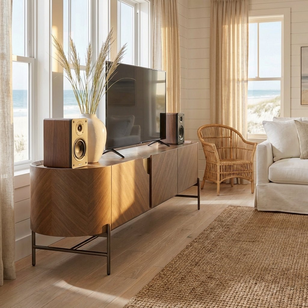 Echelon Metallic Entertainment Center