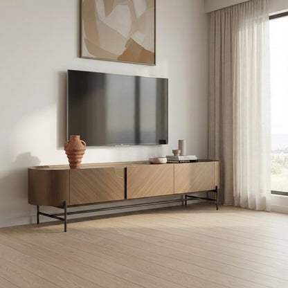 Echelon Metallic Entertainment Center