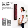 Kivo Elite 1000: Premium Medium Full Body Red Light Therapy Panel