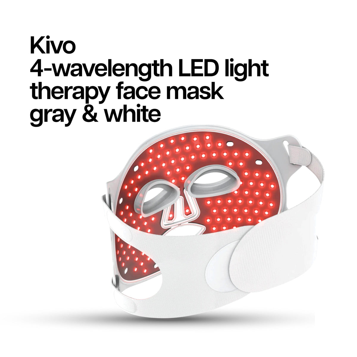 Kivo Elite Face: Blue, Yellow, Near-Infrared, and Red Light Therapy Mask