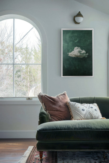 EMERALD DREAM, Oeuvre sur toile étirée