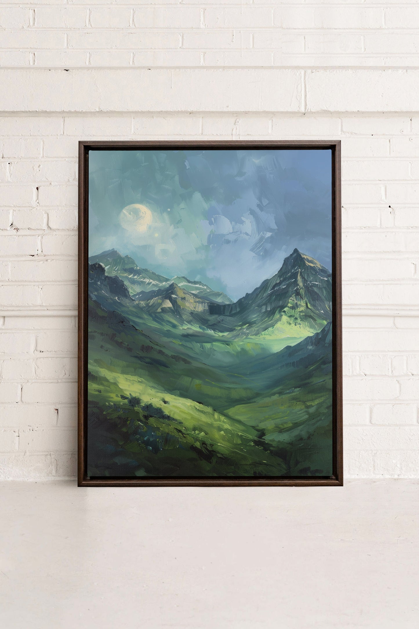 VALLÉE DE VÉNUS, Oeuvre sur toile étirée