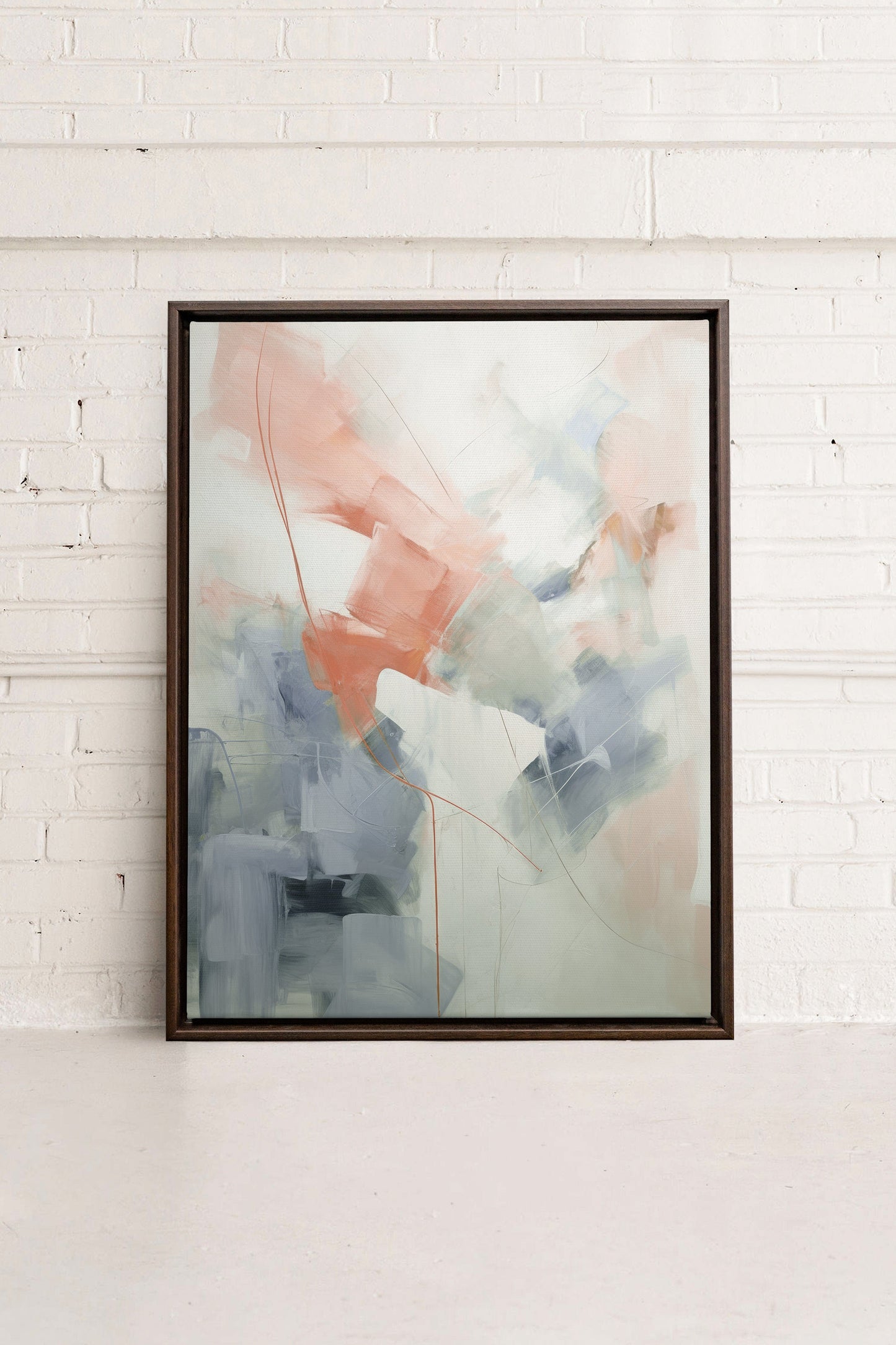 ACRYLIC VIBRATION, Oeuvre sur toile étiré
