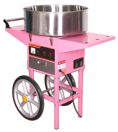 Canadian Flosser Cotton Candy Machine with Cart (Pink)
