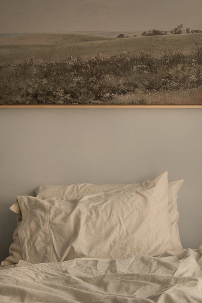 MUTED GREEN MEADOW, Oeuvre sur toile étirée