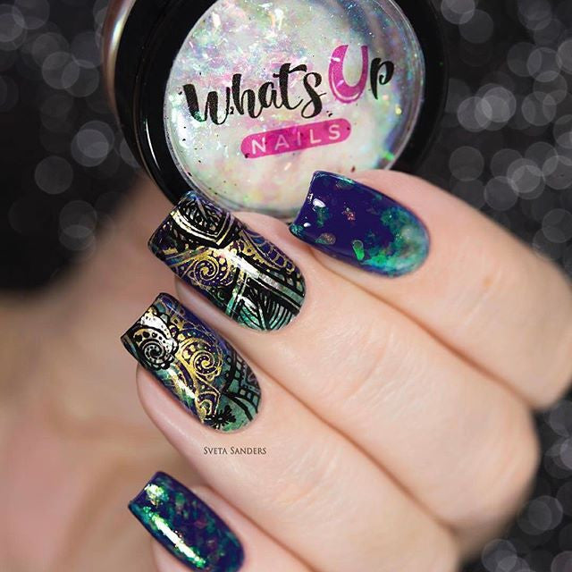 Whats Up - Paisley Buffet Stamping Plate