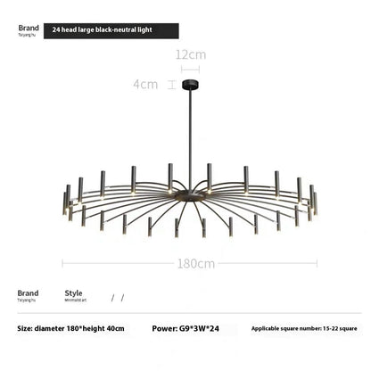 Nordic Style Lamps Simple Modern Net Red Chandelier Minimalist Creative