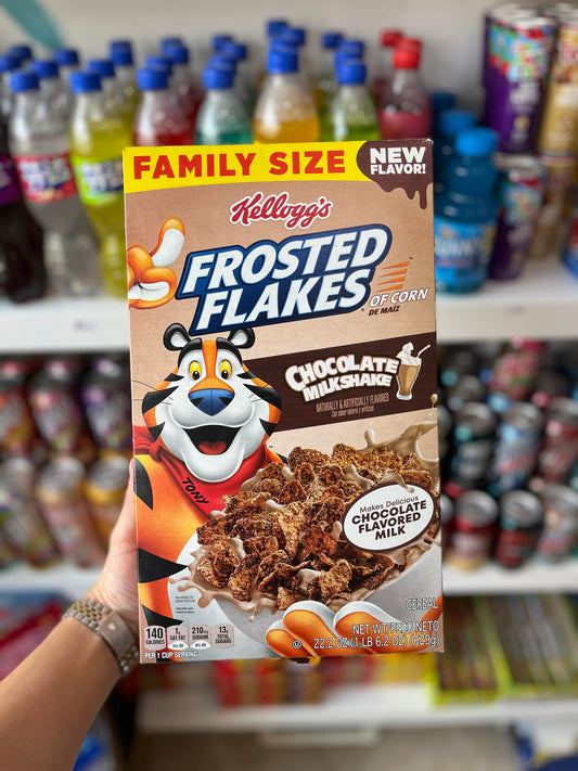 (USA) FROSTED FLAKES CHOCOLATE MILKSHAKE (FAMILY SIZE) - 629G