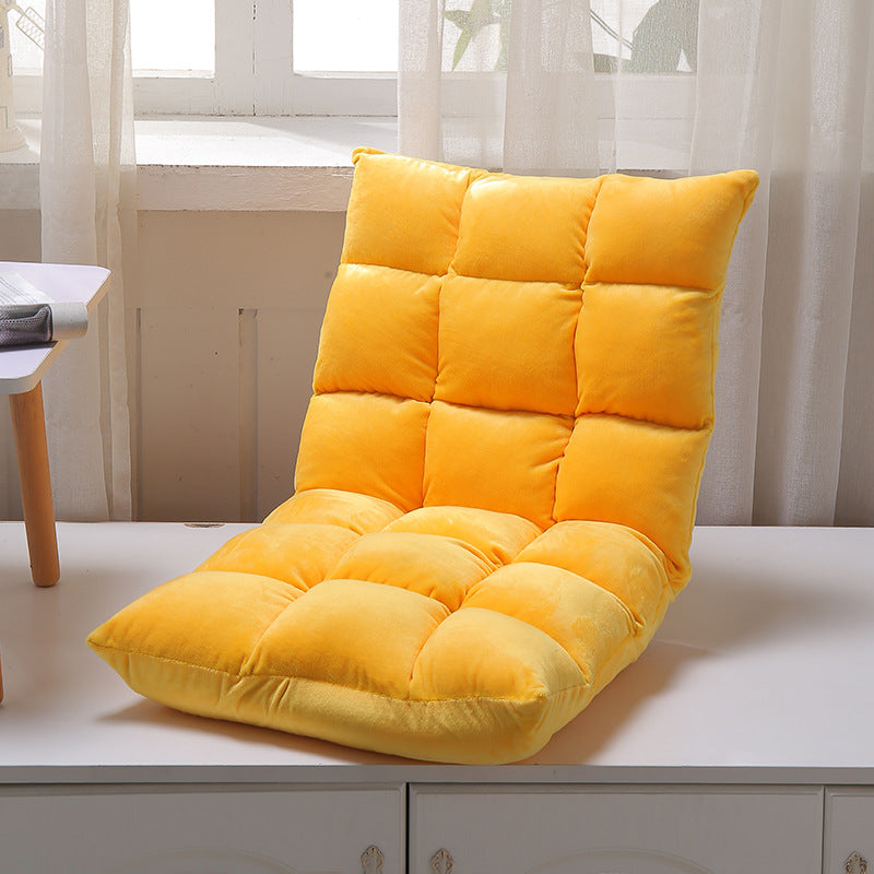 Lazy Sofa Single Foldable Tatami Bed Backrest Recliner Bedroom Balcony Leisure Sofa Bed Removable And Washable