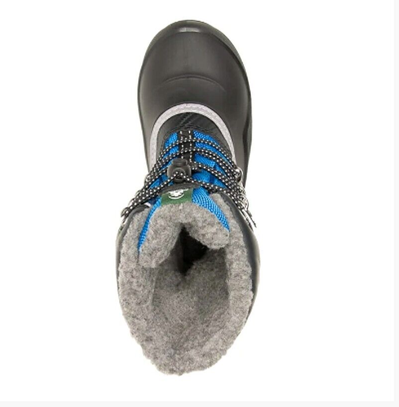 Kamik Boys The LUKE 4 Winter Boots for Kids & Youth -40C/F Rated - Made in Canada! SIZE 3 US
