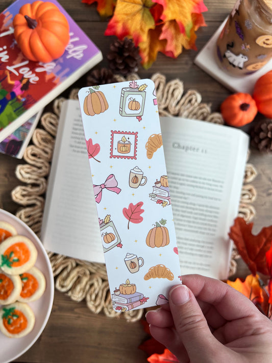 Fall Cozy Readers Bookmark