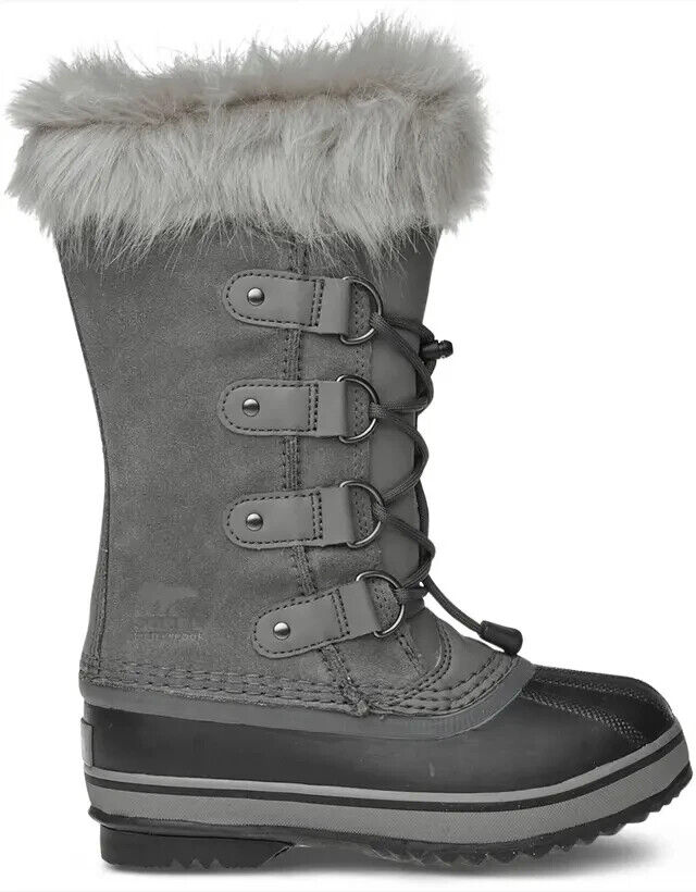 Sorel Youth Joan of Arctic Knit -40 Waterproof Insulated Snow Boots, Size 1