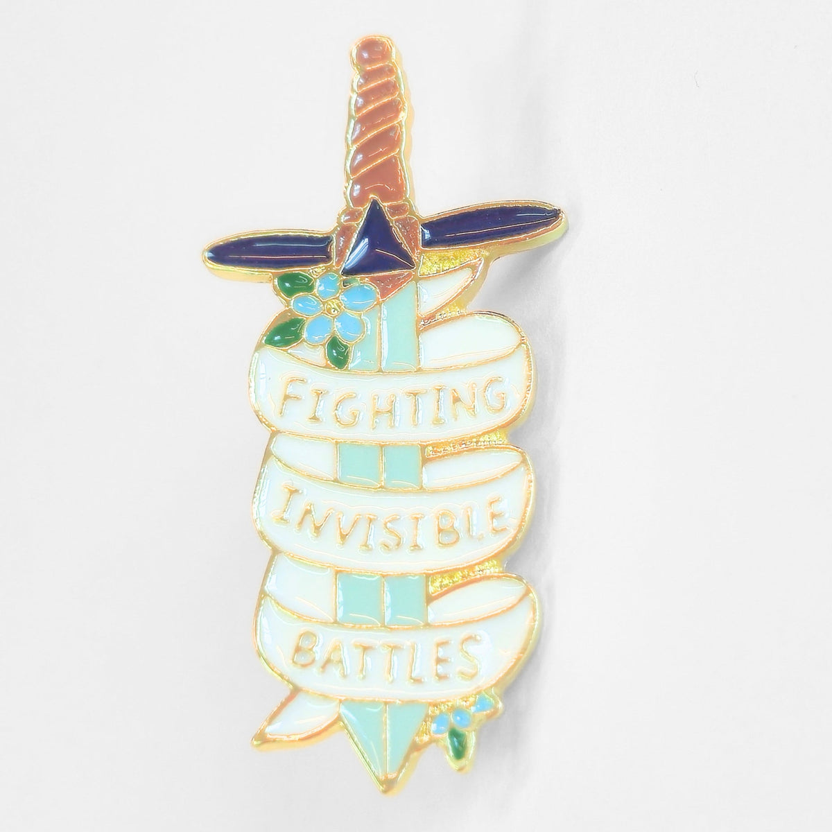 Fighting Invisible Battles | Collectible Pin - Products Added