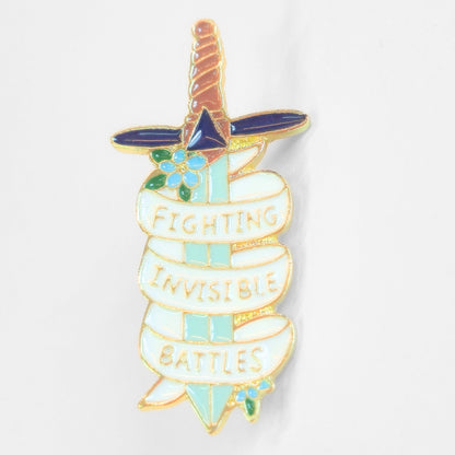 Fighting Invisible Battles | Collectible Pin - Products Added