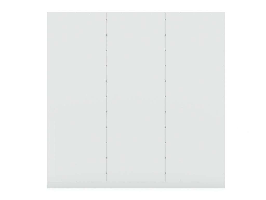 Torino Modern Freestanding Wardrobe - White