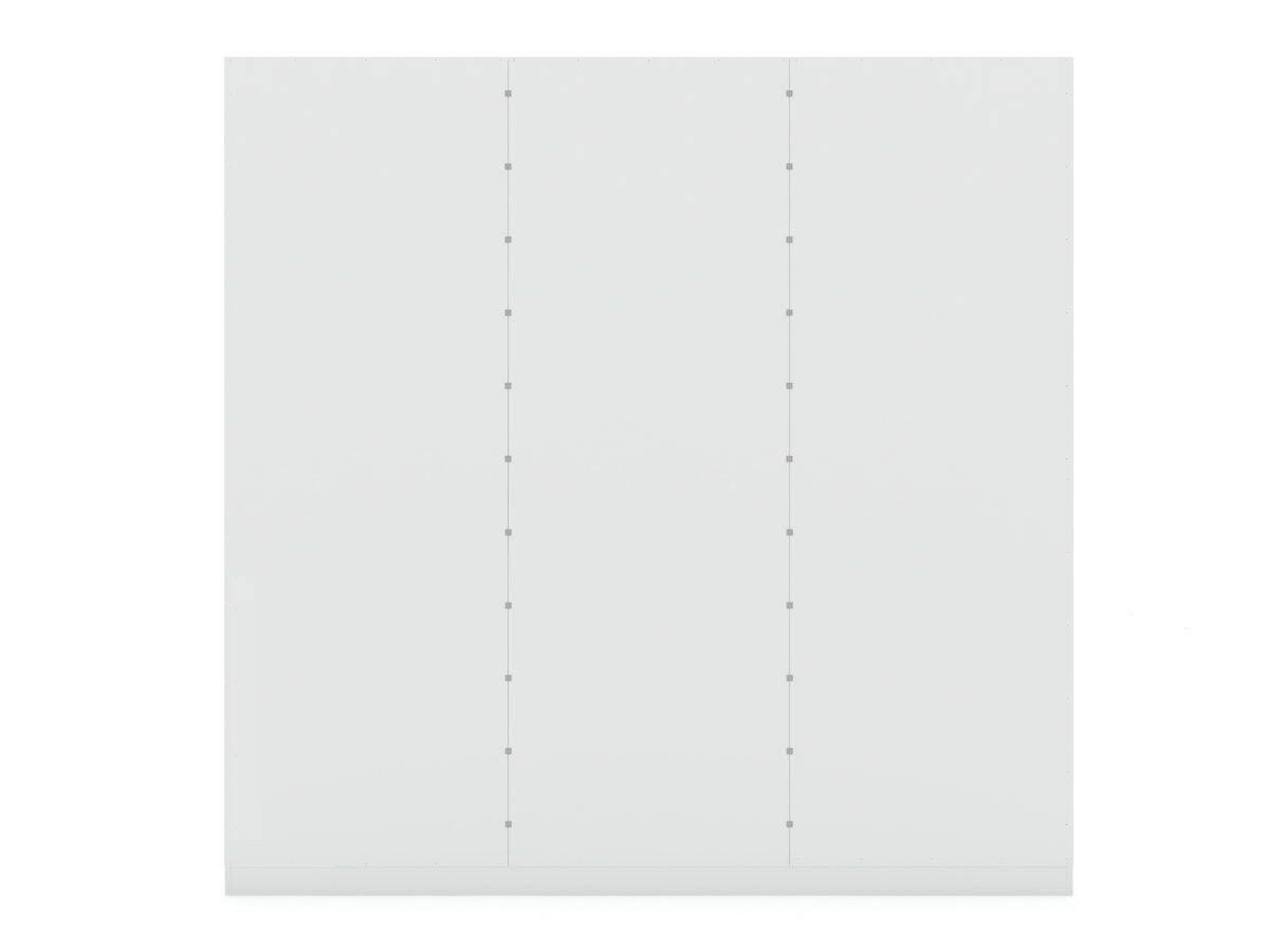 Torino Modern Freestanding Wardrobe - White