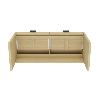 Coboconk 54" Multi-Purpose Home Office Desk - Natural Oak