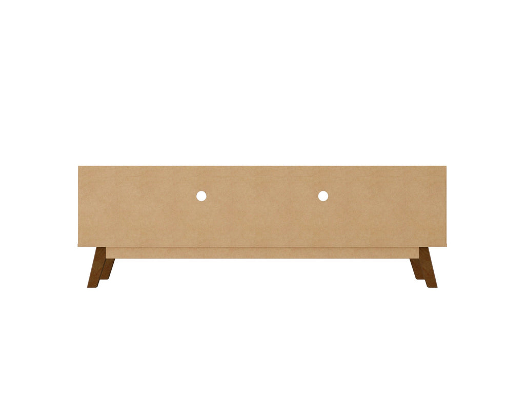 Malmo Modern 70.8" TV Stand with 2 Drawers - Black/Brown