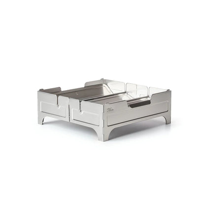 Wolf & Grizzly Stainless Steel Packable Camp Fire Pit