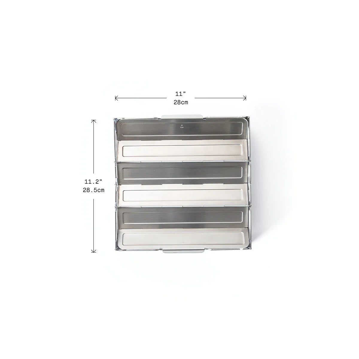 Wolf & Grizzly Stainless Steel Packable Camp Fire Pit