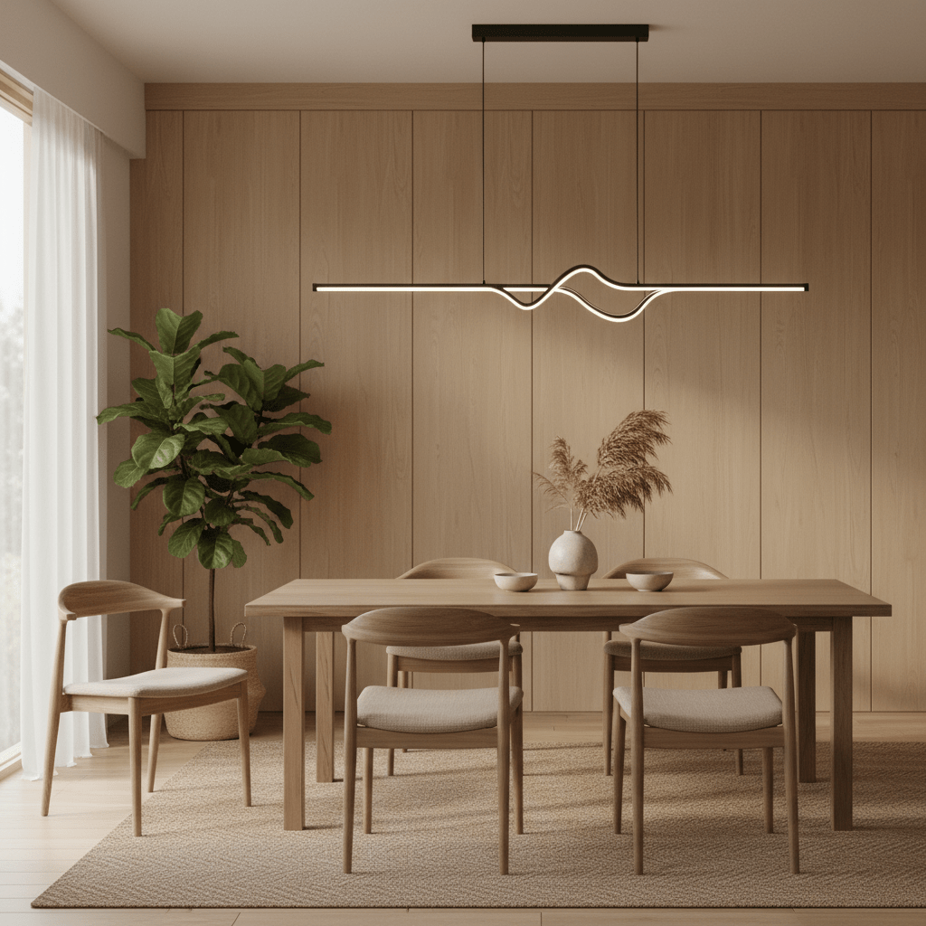 Flow Modern Dining Room Pendant Light