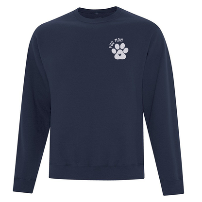 Crewneck "Fur Mom" brodé