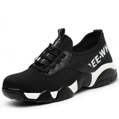 Men's Lightweight High-Top Safety Shoes for Winter Work