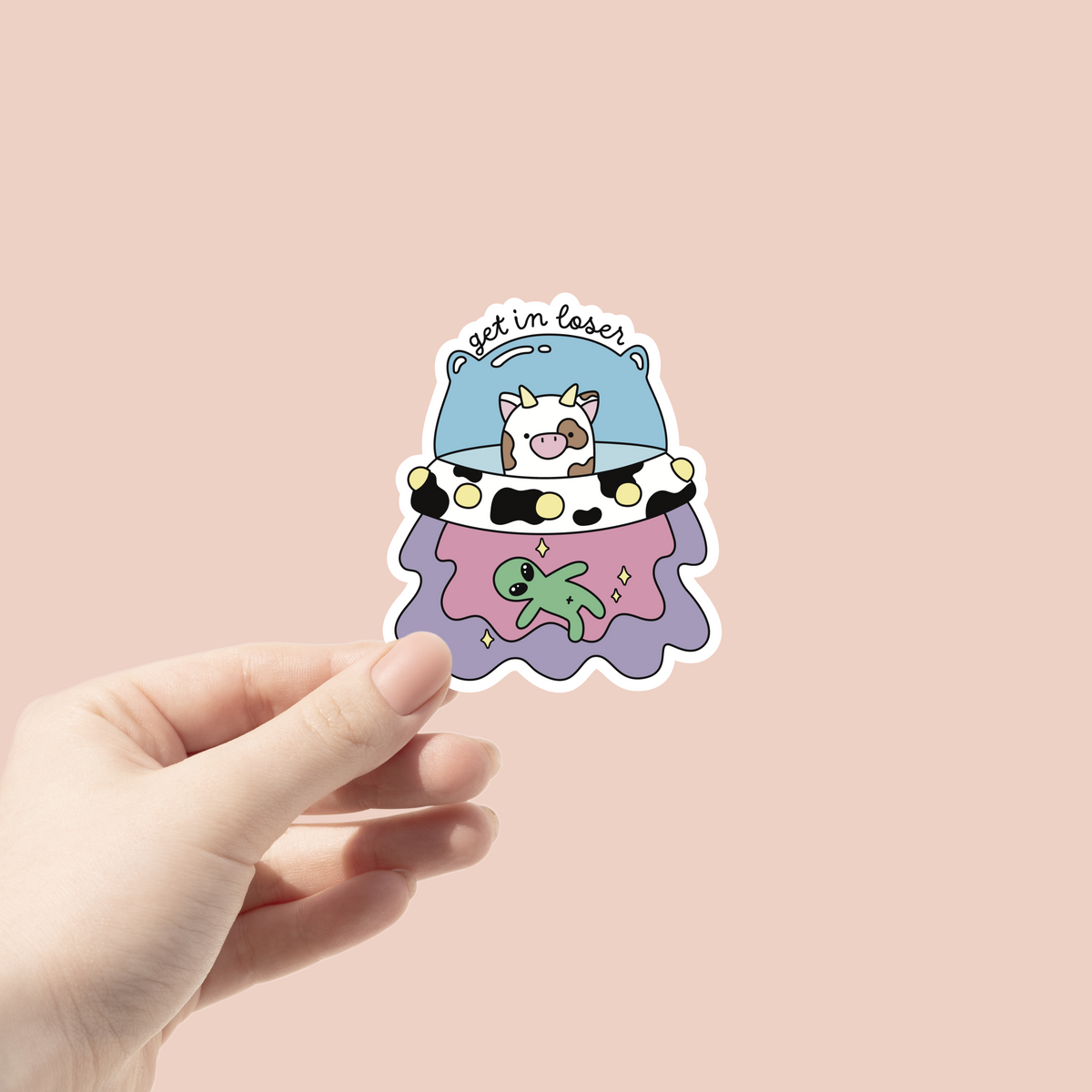 Get in loser Sticker