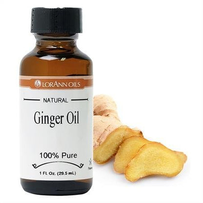 Ginger Oil Flavoring - Food Grade Essential Oils - Aromatherapy - 1 oz., 16 oz. - Ships Free Within Canada on Orders Above CAD $199 - Royal Eagles Promise of Peace
