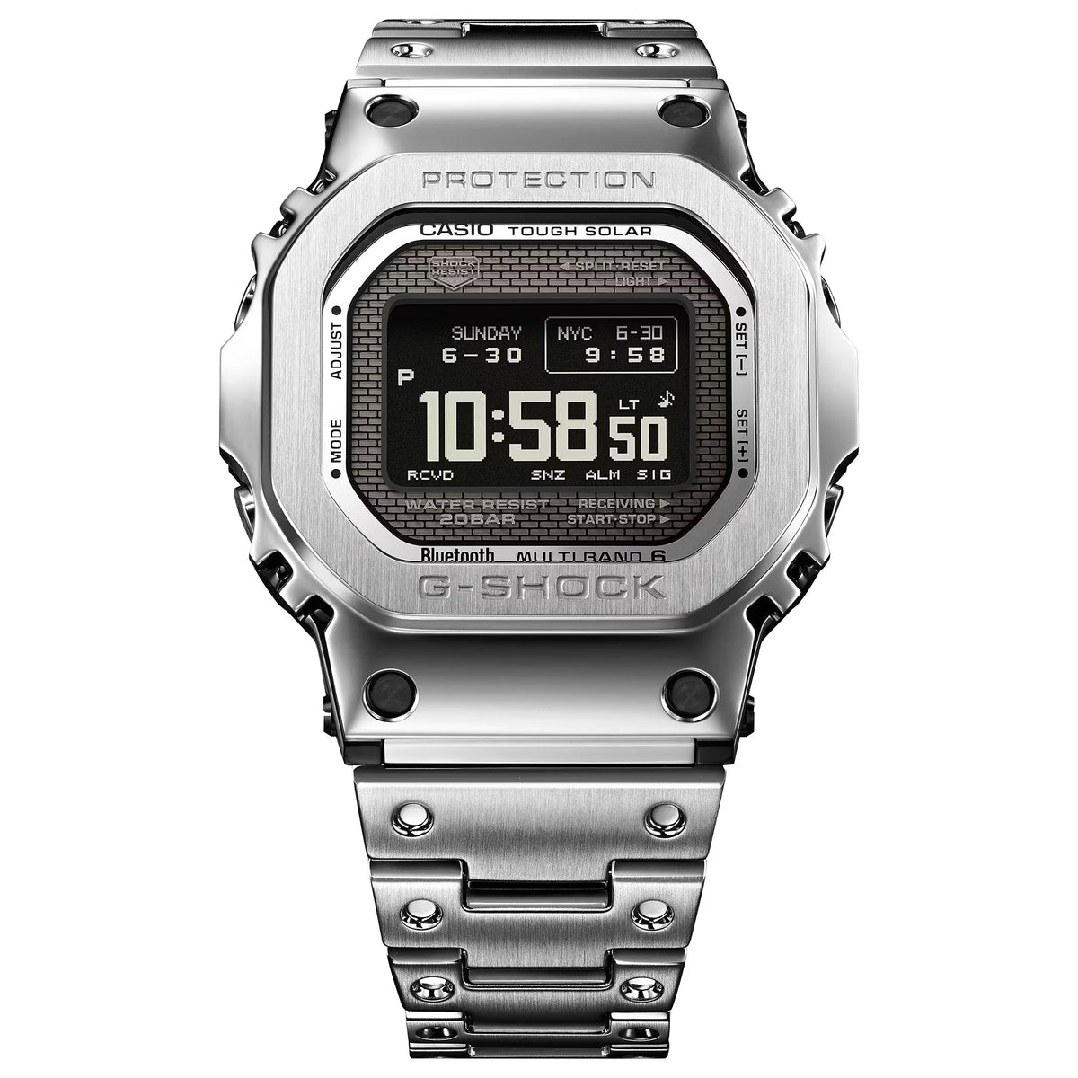 CASIO G-Shock Full Metal 5000 Series Silver | GMW-BZ5000D-1