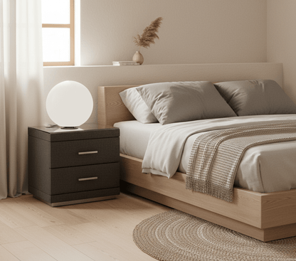 GNS550 Two-Drawer Bedside Table