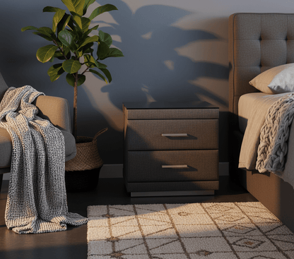 GNS550 Two-Drawer Bedside Table