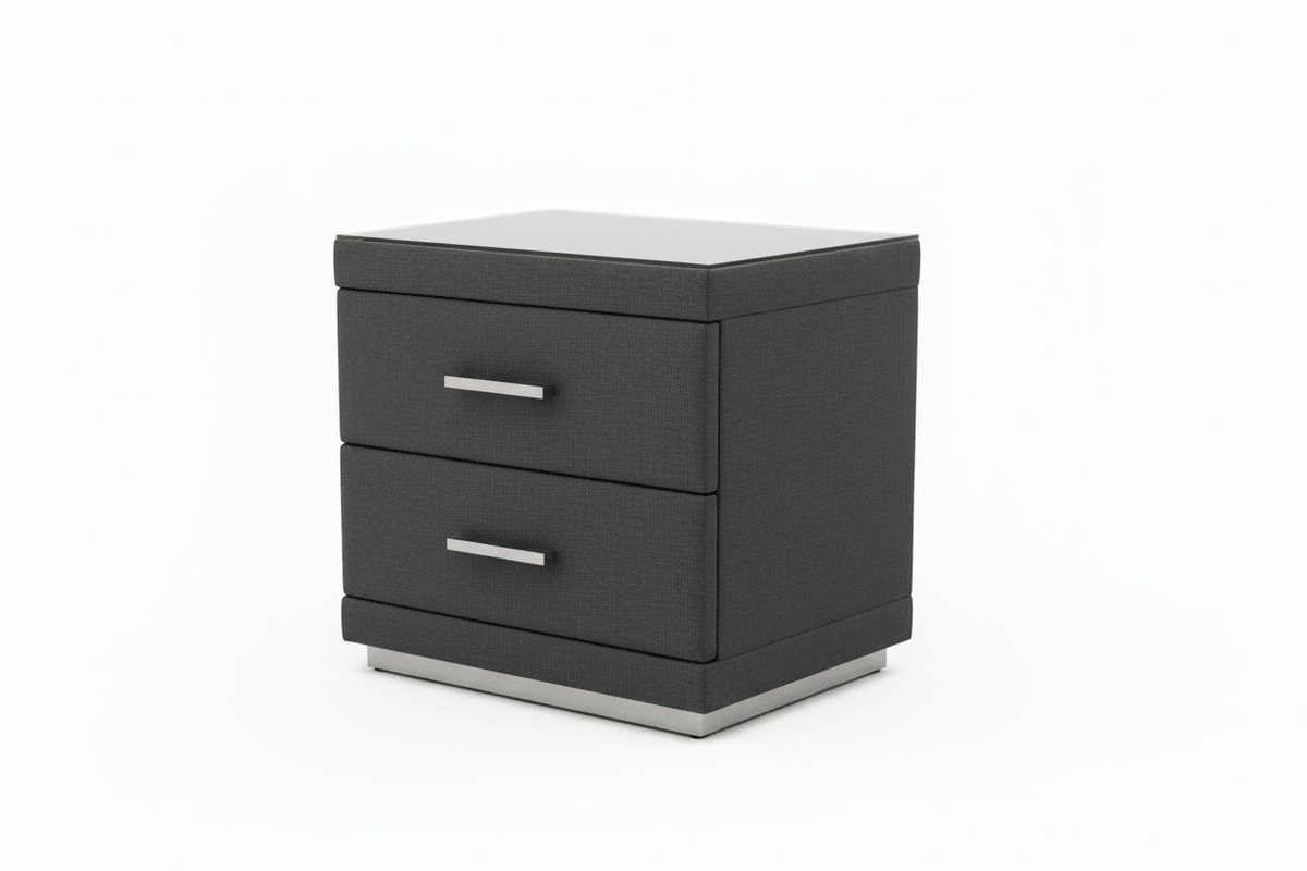 GNS550 Two-Drawer Bedside Table