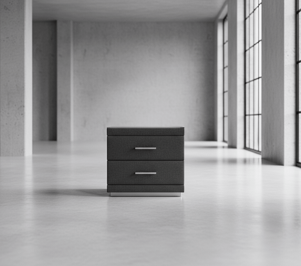 GNS550 Two-Drawer Bedside Table