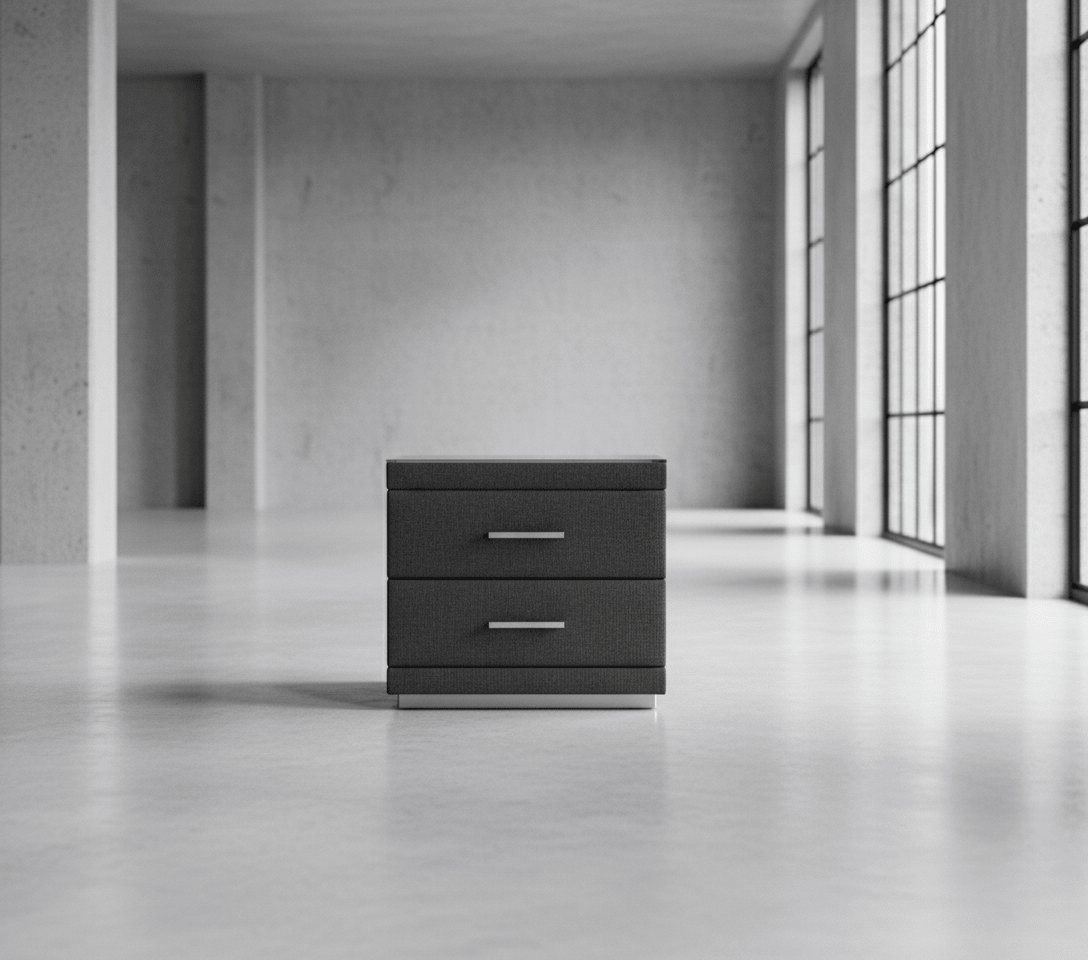 GNS550 Two-Drawer Bedside Table